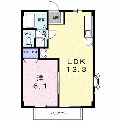 エバグリーンＢ 201【管理NO：1-006144102-02010】 ★家具家電は申し込み後に搬入します★の外観画像