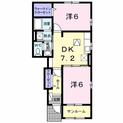 ラピス・ティティシア 104【管理NO：1-022067501-01040】 ★家具家電は申し込み後に搬入します★ ★2026年09月上旬入居可能★の外観画像