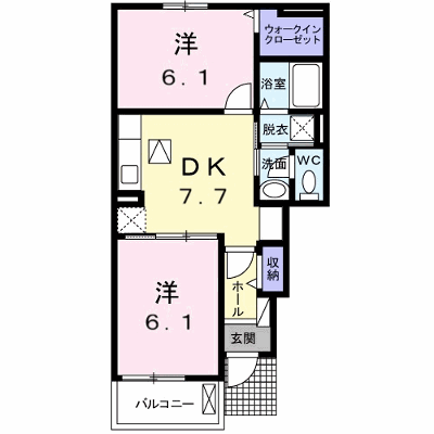 エトワ－ル 102【管理NO：1-021683901-01020】 ★家具家電は申し込み後に搬入します★ ★2026年09月中旬入居可能★の外観画像