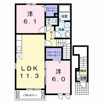 ガーデンハウスⅡ 201【管理NO：1-017813701-02010】 ★家具家電は申し込み後に搬入します★の外観画像