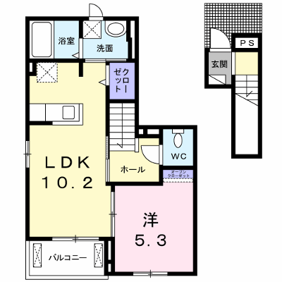 ヴィラ千歳　Ａ棟 201【管理NO：1-019848501-02010】 ★家具家電は申し込み後に搬入します★の外観画像