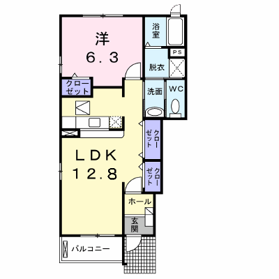 アラモードさくらⅢ 101【管理NO：1-014641801-01010】 ★家具家電は申し込み後に搬入します★ ★2026年09月中旬入居可能★の外観画像