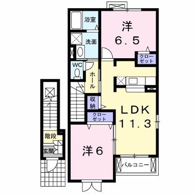 グランド－ルＥＴ　Ｈ 204【管理NO：1-015114708-02040】 ★家具家電は申し込み後に搬入します★ ★2026年08月下旬入居可能★の外観画像