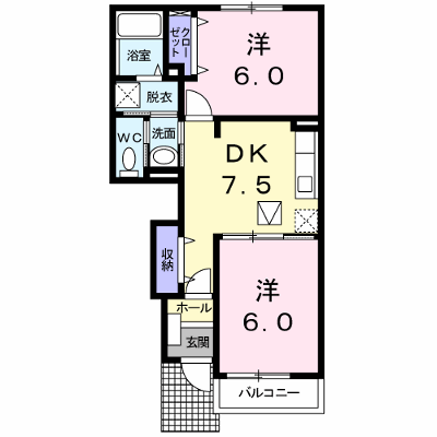 ソレアード 102【管理NO：1-013141701-01020】 ★家具家電は申し込み後に搬入します★ ★2026年09月中旬入居可能★の外観画像