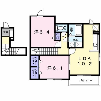 カリーノフィオーレＣ 201【管理NO：1-013630501-02010】 ★家具家電は申し込み後に搬入します★ ★2026年08月下旬入居可能★の外観画像