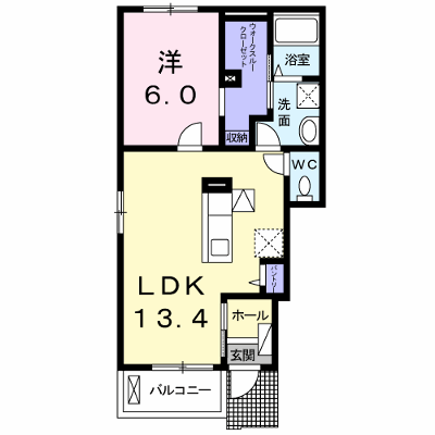 ビオーラ喜沢Ⅲ 101【管理NO：1-023028303-01010】 ★家具家電は申し込み後に搬入します★ ★2026年09月中旬入居可能★の外観画像