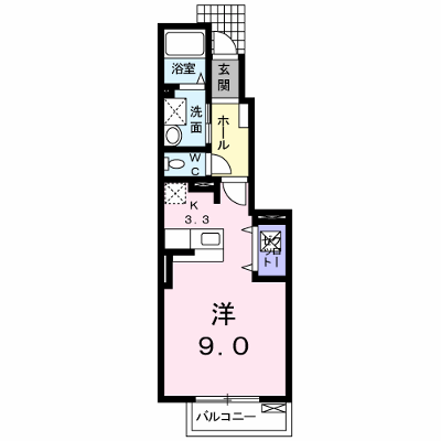 グラース・カルムＡ棟 102【管理NO：1-014907701-01020】 ★家具家電は申し込み後に搬入します★ ★2026年09月中旬入居可能★の外観画像