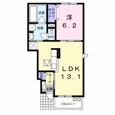 メゾンシャルムⅠ 102【管理NO：1-024538601-01020】 ★家具家電は申し込み後に搬入します★ ★2026年09月中旬入居可能★の外観画像