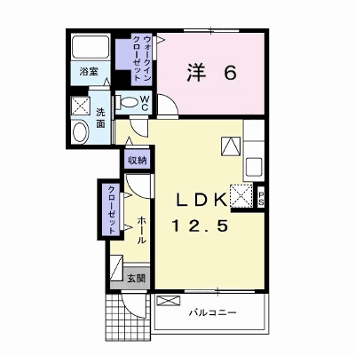 アカデミアハイツＡ 102【管理NO：1-014742601-01020】 ★家具家電は申し込み後に搬入します★ ★2026年09月中旬入居可能★の外観画像