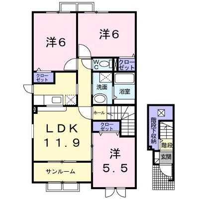 ＯＷＬ（アウル）－Ⅰ 201【管理NO：1-015892201-02010】 ★家具家電は申し込み後に搬入します★の外観画像