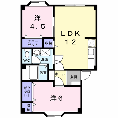 プラドールぴあ 203【管理NO：1-004367501-02030】 ★家具家電は申し込み後に搬入します★ ★2026年09月上旬入居可能★の外観画像