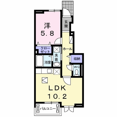 ベル　ジュネス　Ⅱ 104【管理NO：1-018258302-01040】 ★家具家電は申し込み後に搬入します★ ★2026年09月中旬入居可能★の外観画像