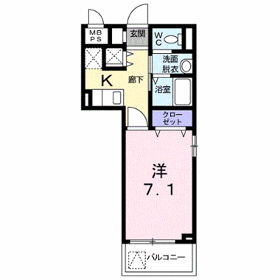 アルバ　セッテ 101【管理NO：1-021697801-01010】 ★家具家電は申し込み後に搬入します★ ★2026年09月中旬入居可能★の外観画像