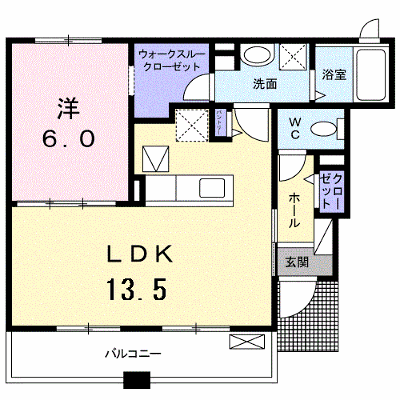 レインボー國府　Ｄ 102【管理NO：1-022046103-01020】 ★家具家電は申し込み後に搬入します★の外観画像