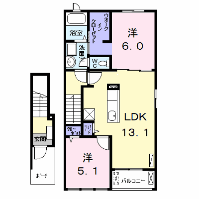 サンヒルズ小本 202【管理NO：1-019537801-02020】 ★家具家電は申し込み後に搬入します★ ★2026年09月中旬入居可能★の外観画像