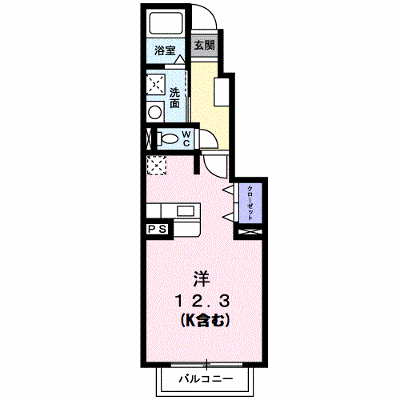 コルソ　セレノ 102【管理NO：1-012371001-01020】 ★家具家電は申し込み後に搬入します★ ★2026年09月中旬入居可能★の外観画像