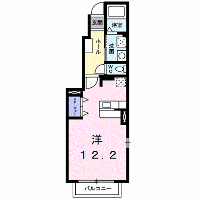 ベルコート 101【管理NO：1-014562401-01010】 ★家具家電は申し込み後に搬入します★ ★2026年10月中旬入居可能★の外観画像