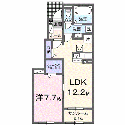 シャーイン　イースト　ケイ 103【管理NO：1-028623401-01030】 ★家具家電は申し込み後に搬入します★ ★2027年01月下旬入居可能★の外観画像