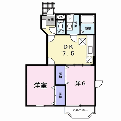 パルテールⅡ 101【管理NO：1-011617302-01010】 ★家具家電は申し込み後に搬入します★ ★2026年09月中旬入居可能★の外観画像