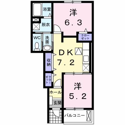 クレメント・Ｍ　Ⅱ 104【管理NO：1-015069902-01040】 ★家具家電は申し込み後に搬入します★ ★2026年10月中旬入居可能★の外観画像