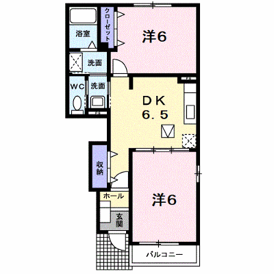ラフレシールＡ 102【管理NO：1-012740201-01020】 ★家具家電は申し込み後に搬入します★の外観画像