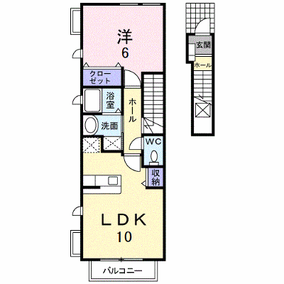 グラティテュード 203【管理NO：1-014410101-02030】 ★家具家電は申し込み後に搬入します★ ★2026年09月中旬入居可能★の外観画像