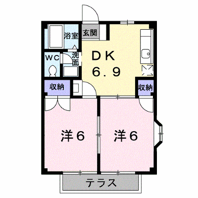サンライズ大東　Ｂ 101【管理NO：1-006127702-01010】 ★家具家電は申し込み後に搬入します★ ★2026年09月中旬入居可能★の外観画像