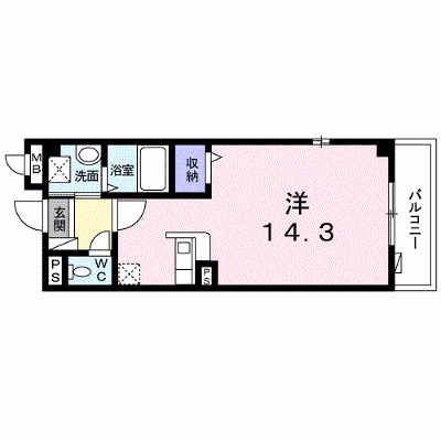 フェニックス赤松 301【管理NO：1-013462501-03010】 ★家具家電は申し込み後に搬入します★ ★2026年09月中旬入居可能★の外観画像
