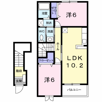 ファンタスティック　ライフ　Ⅰ 202【管理NO：1-015068301-02020】 ★家具家電は申し込み後に搬入します★ ★2026年09月中旬入居可能★の外観画像
