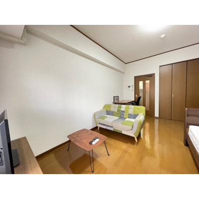 エールマンスリー広島駅　四番館(12-1)【★無料WI-FI標準装備（無制限）★広島駅・市内繁華街徒歩圏内★独立洗面台、２口コンロ、乾燥機能付き洗濯機】の物件写真2