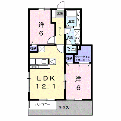 ラフィネ・メゾンＣ 102【管理NO：1-011396901-01020】 ★家具家電は申し込み後に搬入します★ ★2026年09月中旬入居可能★の外観画像