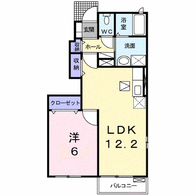 サンパティーク・メゾンＢ 101【管理NO：1-014746402-01010】 ★家具家電は申し込み後に搬入します★ ★2026年09月中旬入居可能★の外観画像