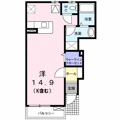 デル・トラ－ム 102【管理NO：1-014281801-01020】 ★家具家電は申し込み後に搬入します★ ★2026年09月中旬入居可能★の外観画像
