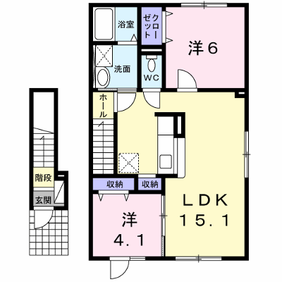 アルカンシエル 203【管理NO：1-017789201-02030】 ★家具家電は申し込み後に搬入します★ ★2026年09月中旬入居可能★の外観画像
