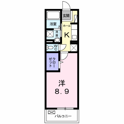 Ｌｕｎａ　ｌａｐｉｎ　１ 201【管理NO：1-017192701-02010】 ★家具家電は申し込み後に搬入します★ ★2026年09月中旬入居可能★の外観画像