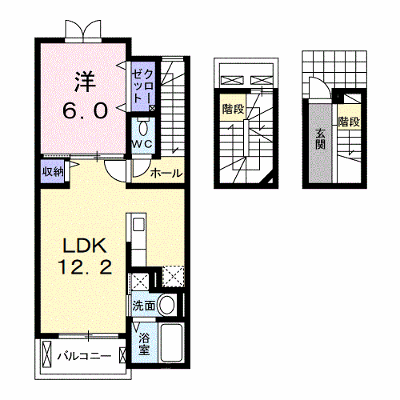 ヴィラ・ロイヤルⅡ 302【管理NO：1-018418302-03020】 ★家具家電は申し込み後に搬入します★ ★2026年09月下旬入居可能★の外観画像