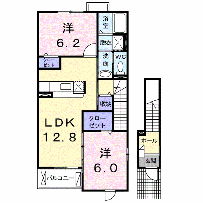 パーク・ユニゾン 203【管理NO：1-014436101-02030】 ★家具家電は申し込み後に搬入します★ ★2026年09月中旬入居可能★の外観画像