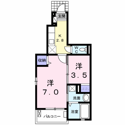 リリーオブナイル 105【管理NO：1-021507301-01040】 ★家具家電は申し込み後に搬入します★ ★2026年09月中旬入居可能★の外観画像