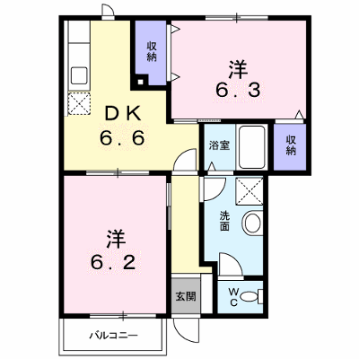 セルバ・ビエントＣ 102【管理NO：1-009712301-01020】 ★家具家電は申し込み後に搬入します★ ★2026年09月中旬入居可能★の外観画像