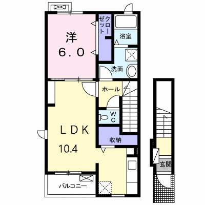 コンフォート夕顔 201【管理NO：1-022891401-02010】 ★家具家電は申し込み後に搬入します★ ★2026年09月中旬入居可能★の外観画像