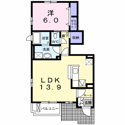 グラン・ソレイユＣ 101【管理NO：1-013937803-01010】 ★家具家電は申し込み後に搬入します★ ★2026年10月中旬入居可能★の外観画像