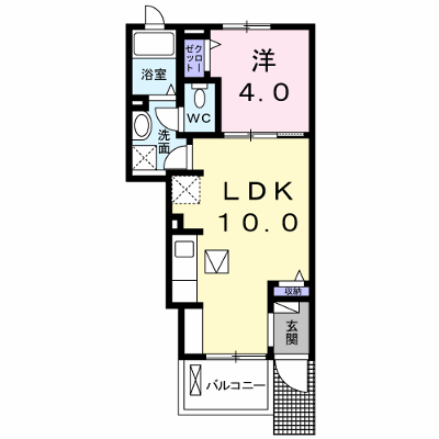 アリエッタⅠ 102【管理NO：1-020703401-01020】 ★家具家電は申し込み後に搬入します★ ★2026年10月上旬入居可能★の外観画像