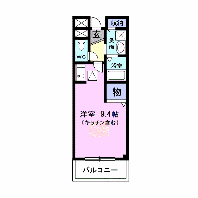 リヴィエール 101【管理NO：1-013050201-01010】 ★家具家電は申し込み後に搬入します★ ★2026年09月中旬入居可能★の外観画像