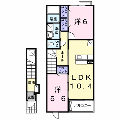 グランデ　サウス　Ｍ 202【管理NO：1-016573001-02020】 ★家具家電は申し込み後に搬入します★ ★2026年09月下旬入居可能★の外観画像
