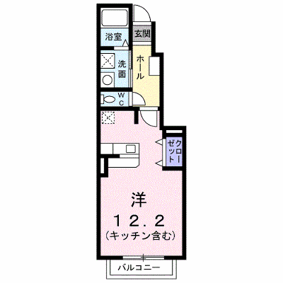 モワメーム 103【管理NO：1-012136501-01030】 ★家具家電は申し込み後に搬入します★ ★2026年09月中旬入居可能★の外観画像
