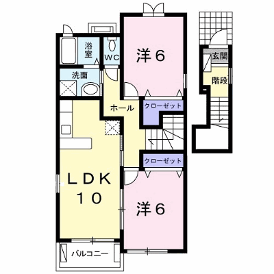 ｇｒａｃｅⅡΑ 201【管理NO：1-016075501-02010】 ★家具家電は申し込み後に搬入します★ ★2026年09月中旬入居可能★の外観画像