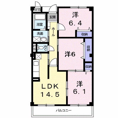 ブィオラヒルズ 403【管理NO：1-010329701-04030】 ★家具家電は申し込み後に搬入します★の外観画像