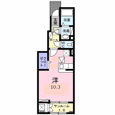 アーバングレイスⅥ 102【管理NO：1-024518901-01020】 ★家具家電は申し込み後に搬入します★ ★2026年09月中旬入居可能★の外観画像