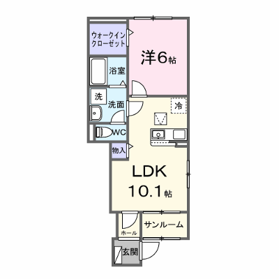 スカイチェリー 106【管理NO：1-028703601-01050】 ★家具家電は申し込み後に搬入します★ ★2027年02月上旬入居可能★の外観画像