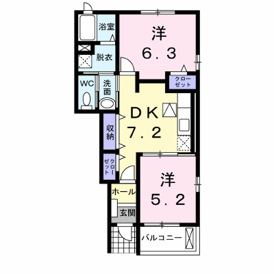 プリティー　ハウスⅡ 103【管理NO：1-014921102-01030】 ★家具家電は申し込み後に搬入します★ ★2026年09月上旬入居可能★の外観画像